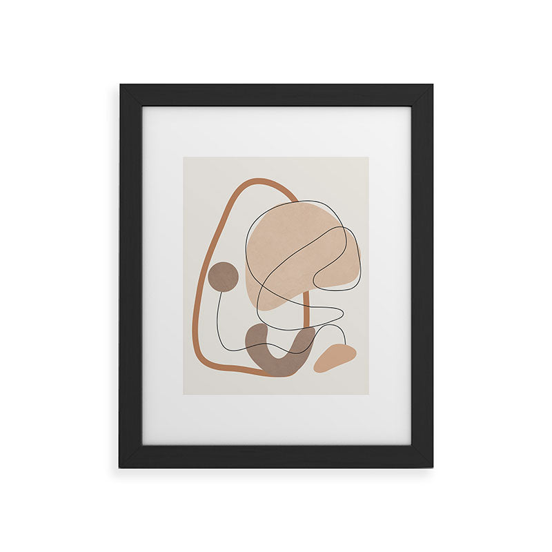 Abstract Line Movement III Framed Art Print Gallery Image 30