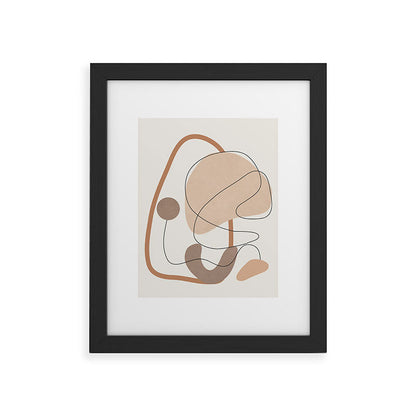 Abstract Line Movement III Framed Art Print Gallery Image 29