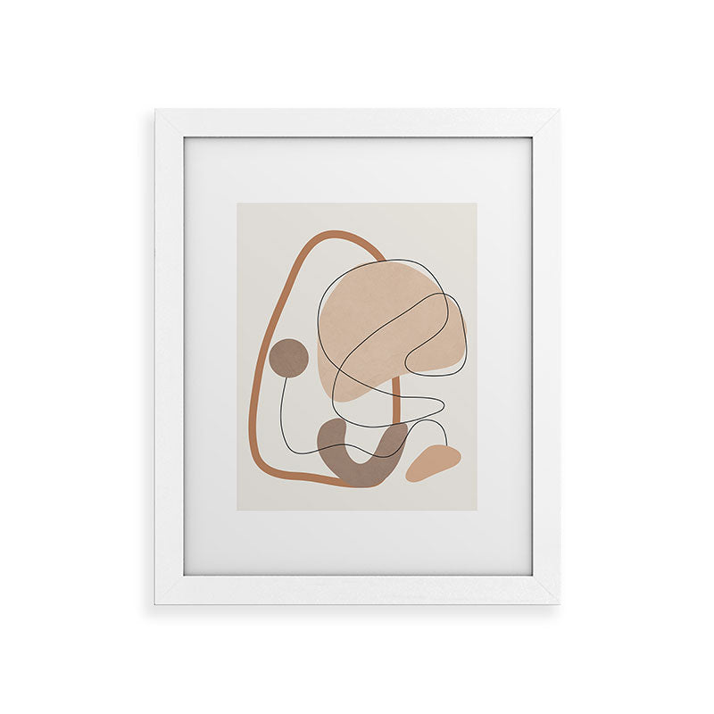 Abstract Line Movement III Framed Art Print Gallery Image 53