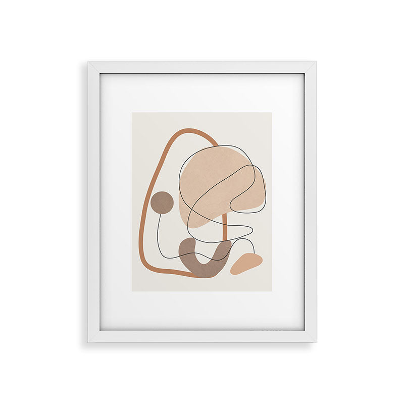 Abstract Line Movement III Framed Art Print Gallery Image 26