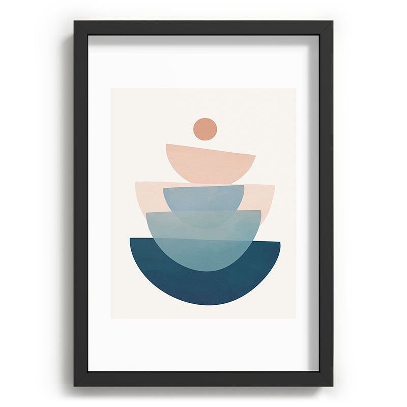 Abstract Minimal Shapes 31 Framed Art Print Gallery Image 81