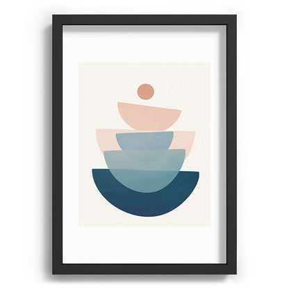 Abstract Minimal Shapes 31 Framed Art Print Gallery Image 81
