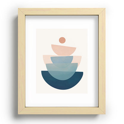 Abstract Minimal Shapes 31 Framed Art Print Gallery Image 95