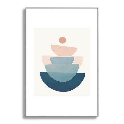 Abstract Minimal Shapes 31 Framed Art Print Gallery Image 138