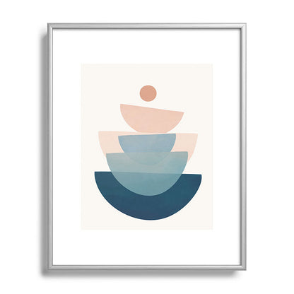 Abstract Minimal Shapes 31 Framed Art Print Gallery Image 131