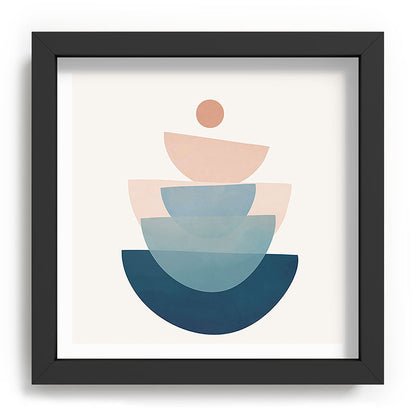Abstract Minimal Shapes 31 Framed Art Print Gallery Image 90