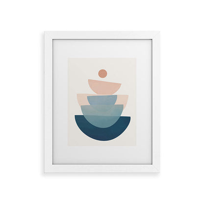Abstract Minimal Shapes 31 Framed Art Print Gallery Image 70
