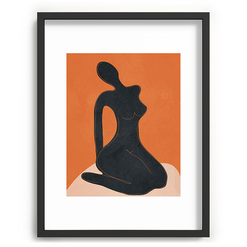 Abstract Nude II Framed Art Print Gallery Image 61