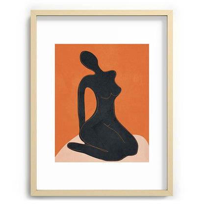 Abstract Nude II Framed Art Print Gallery Image 72
