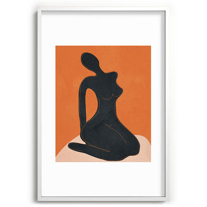 Abstract Nude II Framed Art Print Gallery Image 80