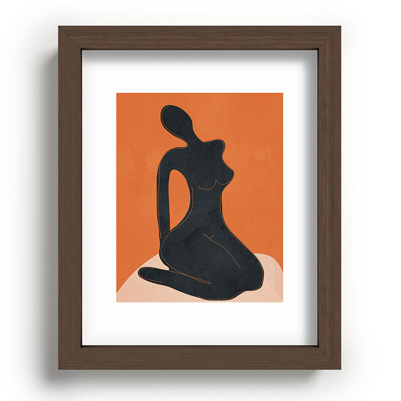 Abstract Nude II Framed Art Print Gallery Image 64
