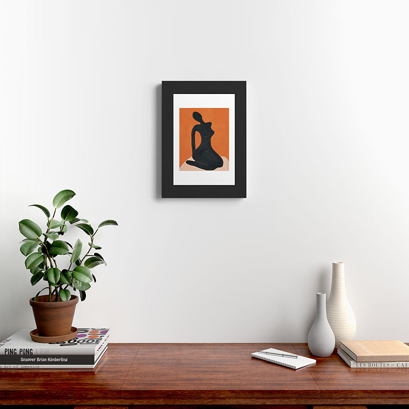 Abstract Nude II Framed Art Print Gallery Image 31