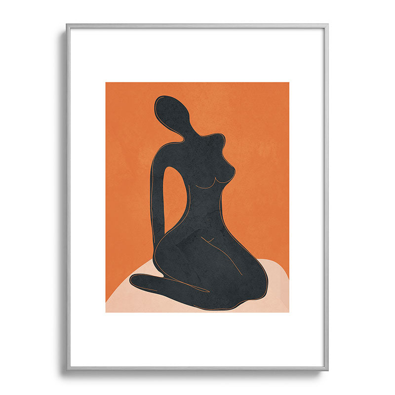 Abstract Nude II Framed Art Print Gallery Image 98