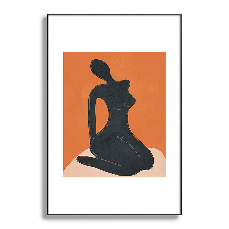 Abstract Nude II Framed Art Print Gallery Image 87