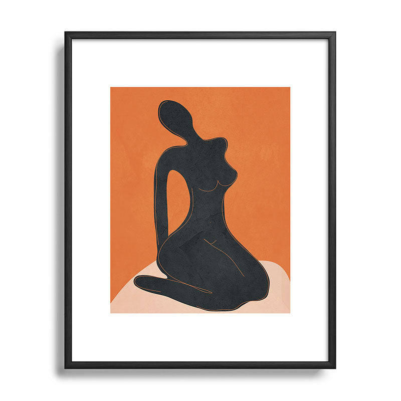 Abstract Nude II Framed Art Print Gallery Image 82