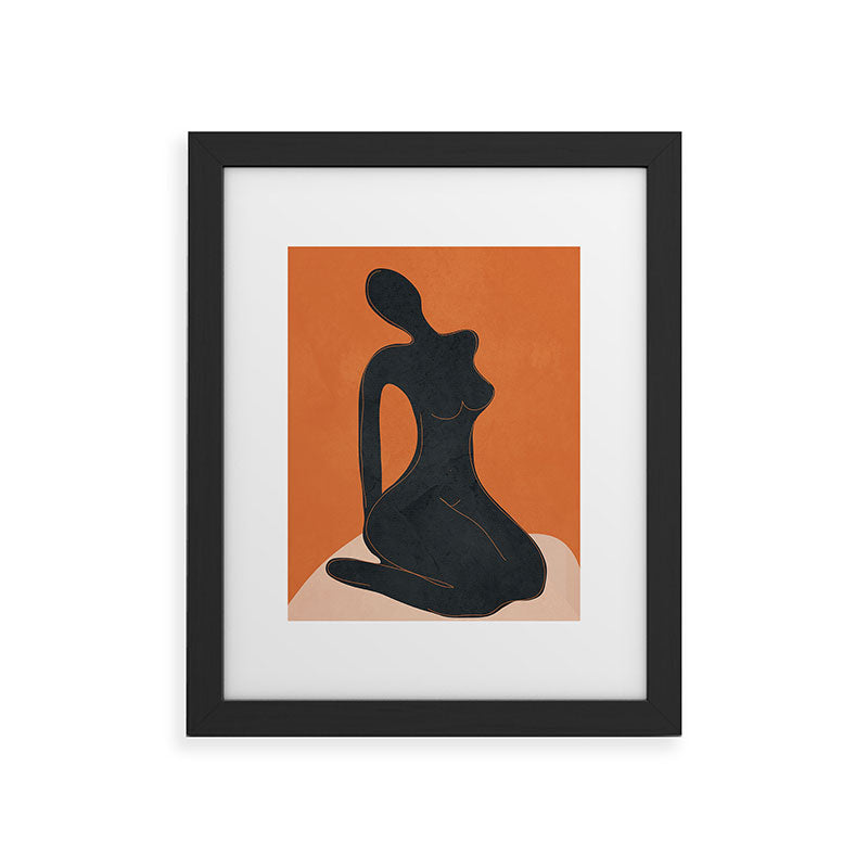 Abstract Nude II Framed Art Print Gallery Image 33