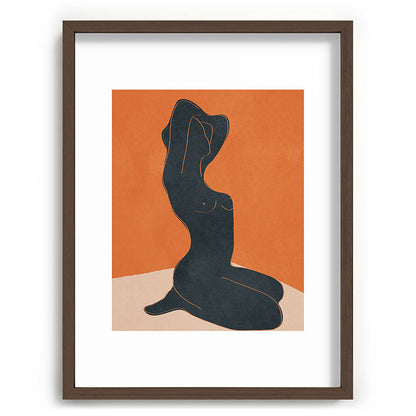 Abstract Nude IV Framed Art Print Gallery Image 67