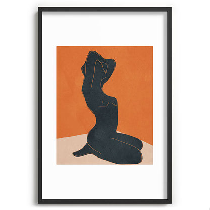 Abstract Nude IV Framed Art Print Gallery Image 62