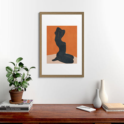 Abstract Nude IV Framed Art Print Gallery Image 41