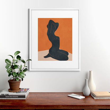 Abstract Nude IV Framed Art Print Gallery Image 56