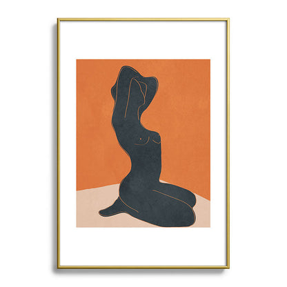 Abstract Nude IV Framed Art Print Gallery Image 90