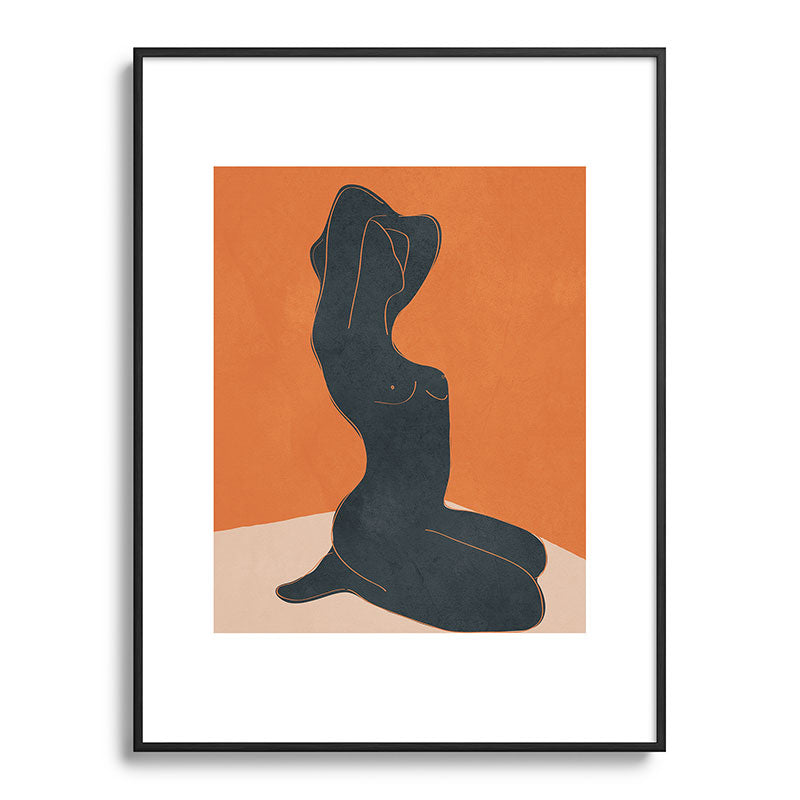 Abstract Nude IV Framed Art Print Gallery Image 84