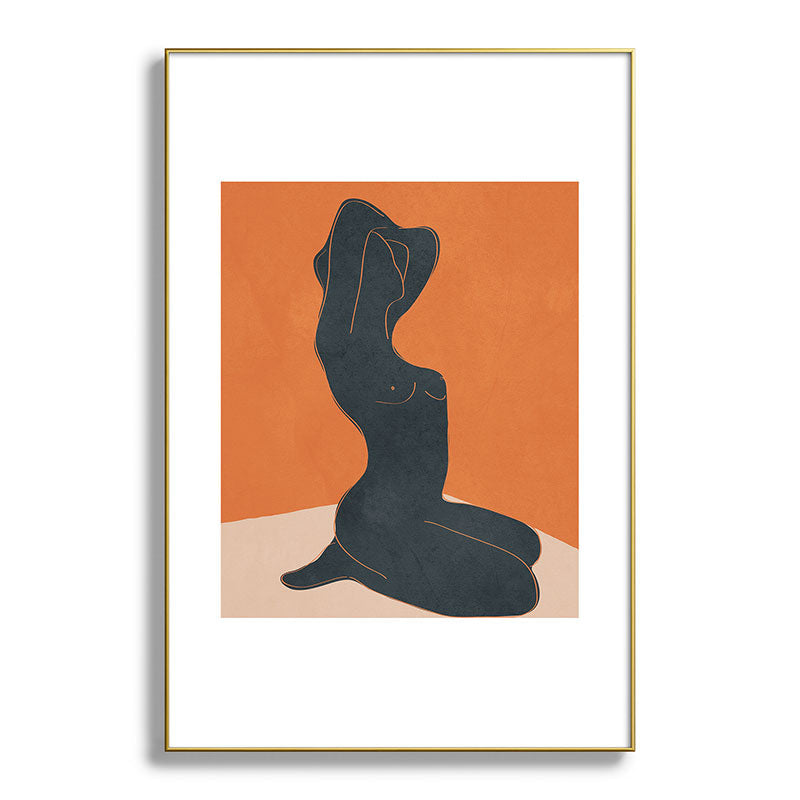 Abstract Nude IV Framed Art Print Gallery Image 93