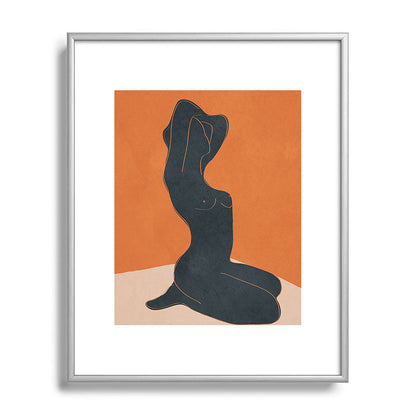 Abstract Nude IV Framed Art Print Gallery Image 96