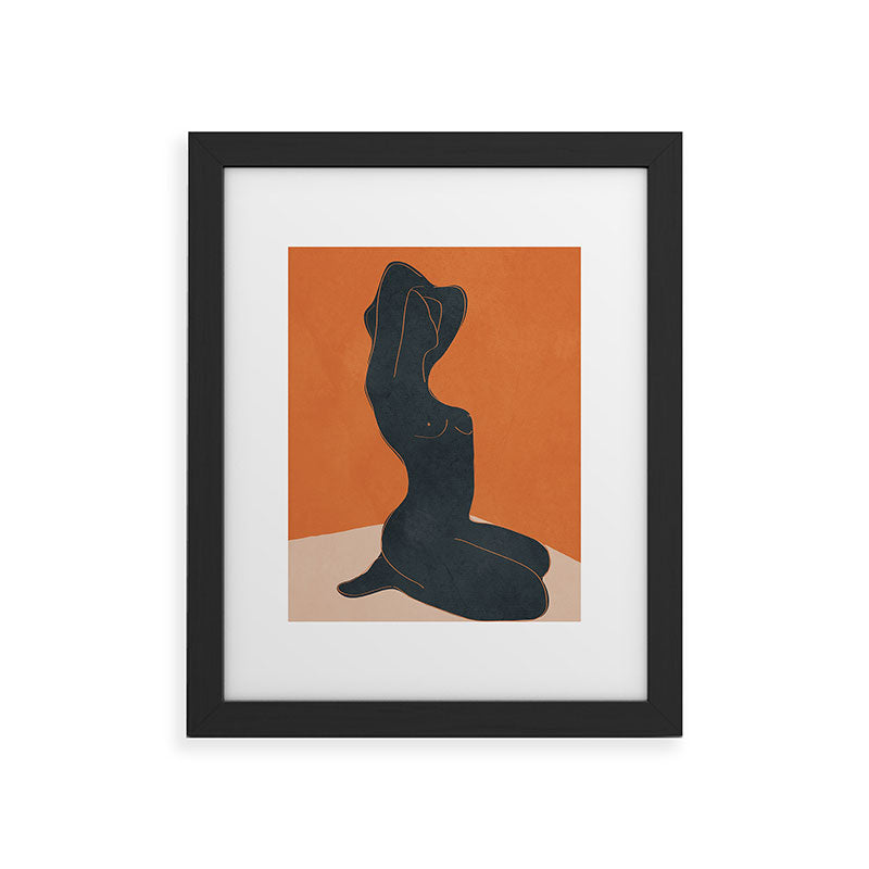 Abstract Nude IV Framed Art Print Gallery Image 30