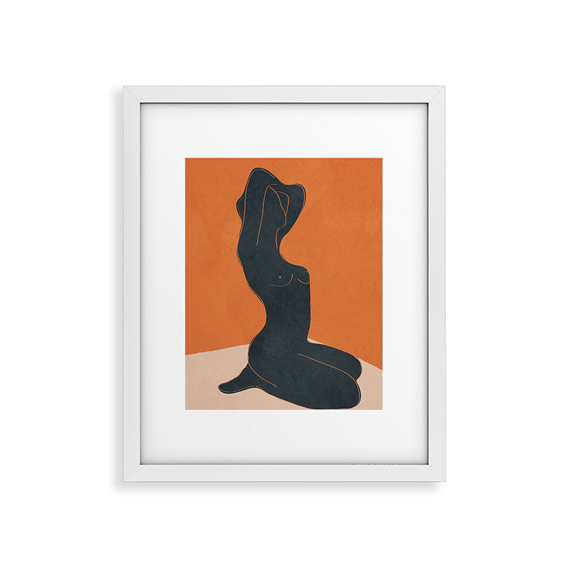 Abstract Nude IV Framed Art Print Gallery Image 25