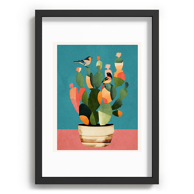 Cactus and Birds 2 Framed Art Print Gallery Image 59