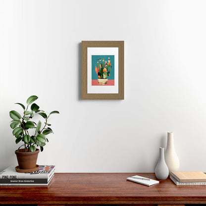 Cactus and Birds 2 Framed Art Print Gallery Image 38