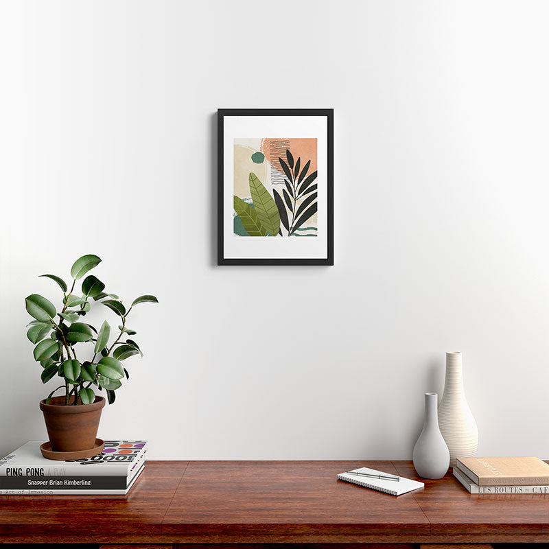 Elegant Shapes 28 Framed Art Print Gallery Image 3