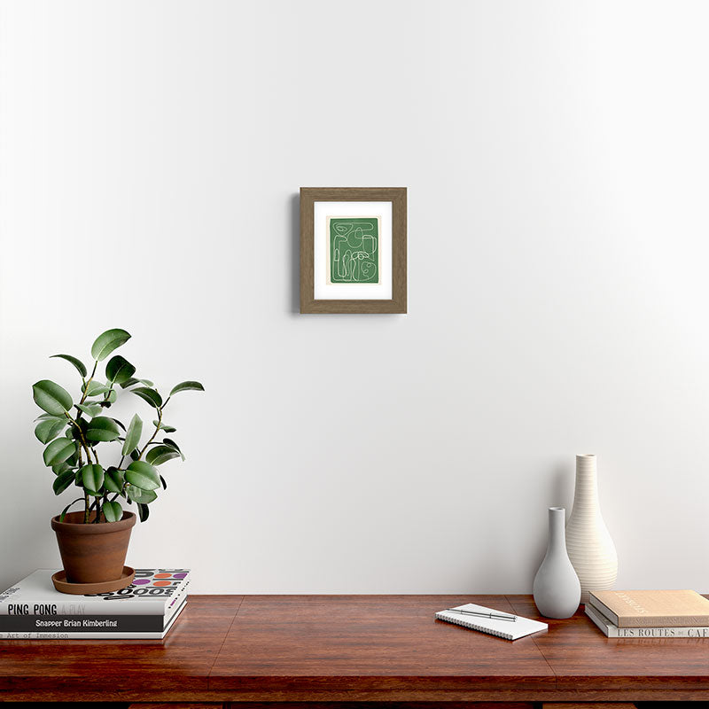 Lines in Space 7 Framed Art Print Gallery Image 36