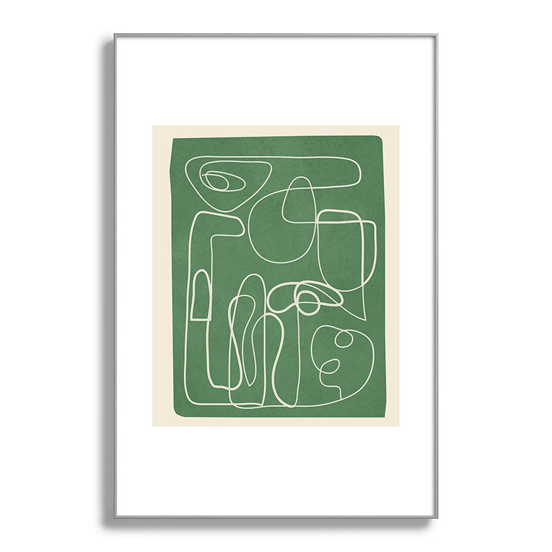 Lines in Space 7 Framed Art Print Gallery Image 100