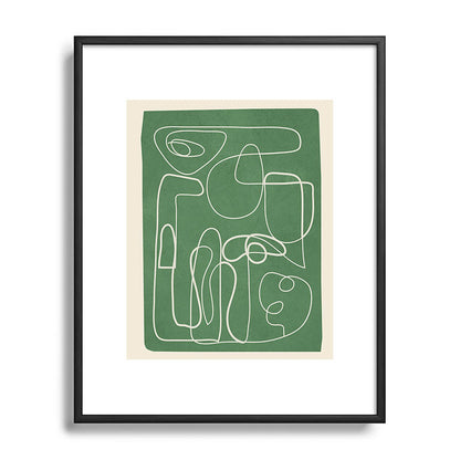 Lines in Space 7 Framed Art Print Gallery Image 81