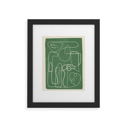 Lines in Space 7 Framed Art Print Gallery Image 32