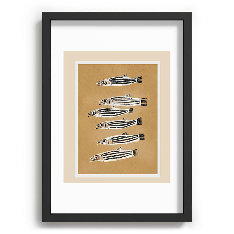 Minimal Fish Study Framed Art Print Gallery Image 59