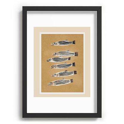 Minimal Fish Study Framed Art Print Gallery Image 59