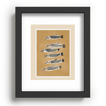 Minimal Fish Study Framed Art Print Gallery Image 57