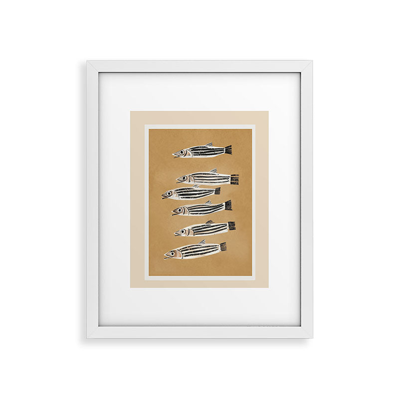 Minimal Fish Study Framed Art Print Gallery Image 25