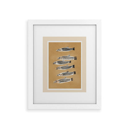 Minimal Fish Study Framed Art Print Gallery Image 53