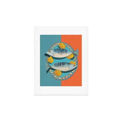 Modern Coastal Still Life Art Print Gallery Image 3