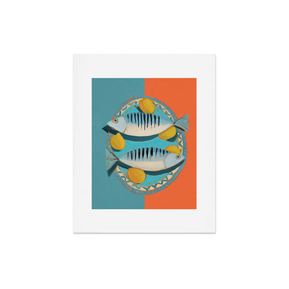 Modern Coastal Still Life Art Print Gallery Image 4