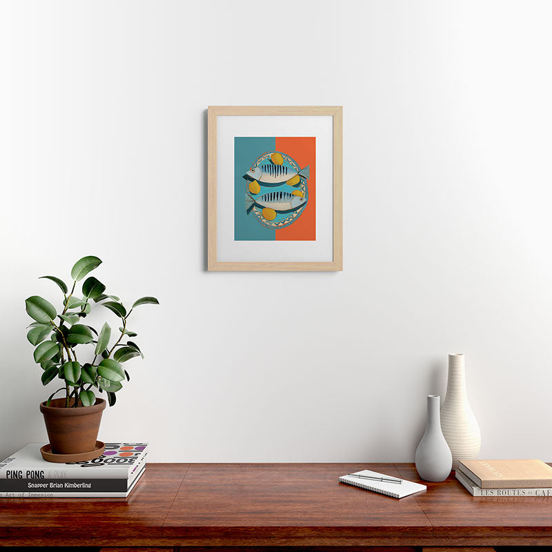 Modern Coastal Still Life Framed Art Print Gallery Image 46