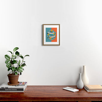 Modern Coastal Still Life Framed Art Print Gallery Image 9