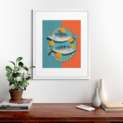 Modern Coastal Still Life Framed Art Print Gallery Image 56