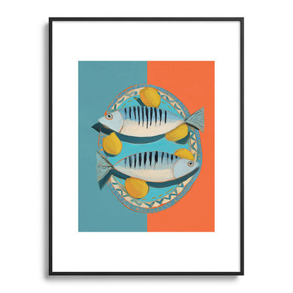 Modern Coastal Still Life Framed Art Print Gallery Image 84