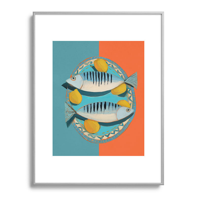 Modern Coastal Still Life Framed Art Print Gallery Image 99