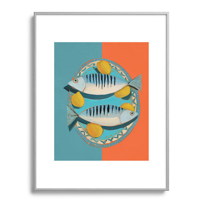 Modern Coastal Still Life Framed Art Print Gallery Image 99